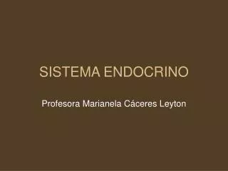 sistema endocrino