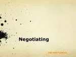 Negotiating - slide 1