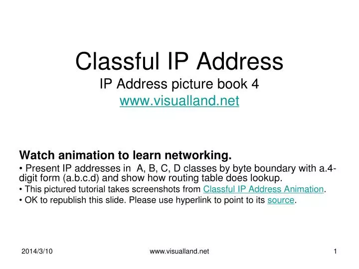 classful ip address ip address picture book 4 www visualland net