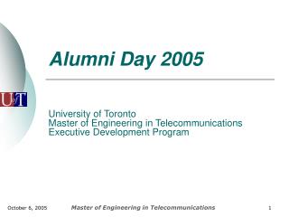 Alumni Day 2005