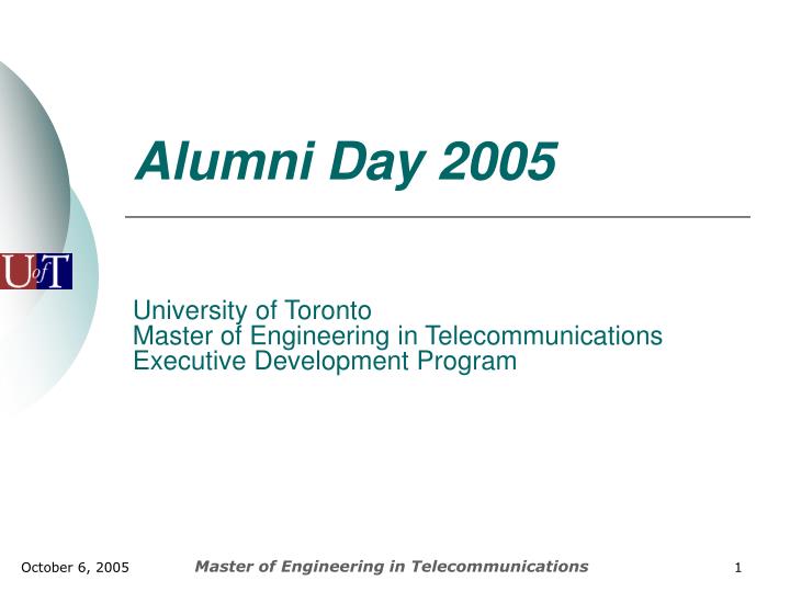 alumni day 2005