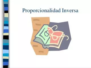 proporcionalidad inversa