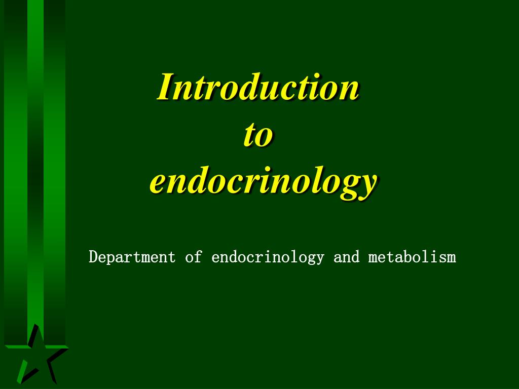 PPT - Introduction to endocrinology PowerPoint Presentation, free ...