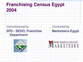 Franchising Census Egypt 2004