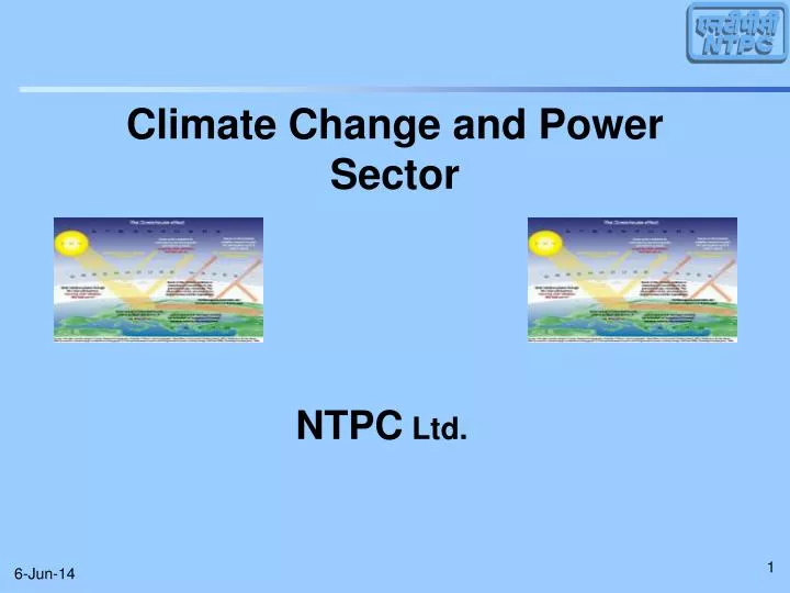 climate change and power sector