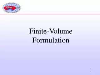 Finite-Volume Formulation