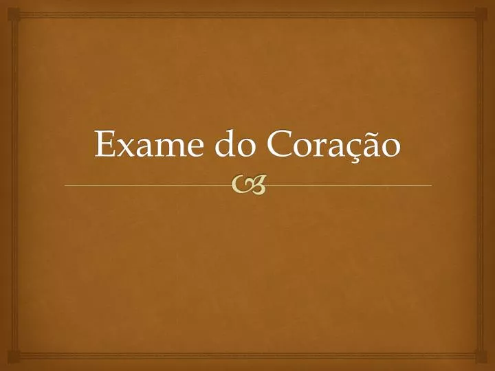 exame do cora o