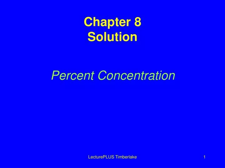 chapter 8 solution