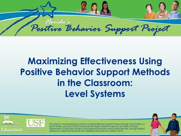 maximizing effectiveness using positive behavior support methods in the classroom level systems