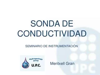 sonda de conductividad