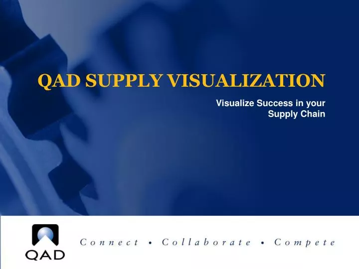 qad supply visualization