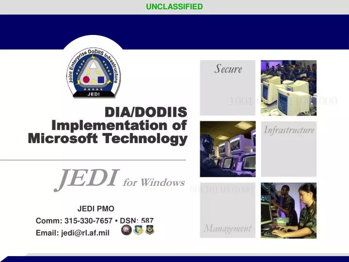 dia dodiis implementation of microsoft technology