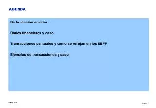 agenda