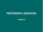 PARTNERSHIP LIQUIDATION - slide 1