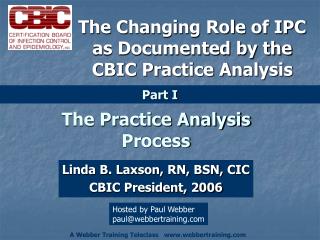 The Practice Analysis Process