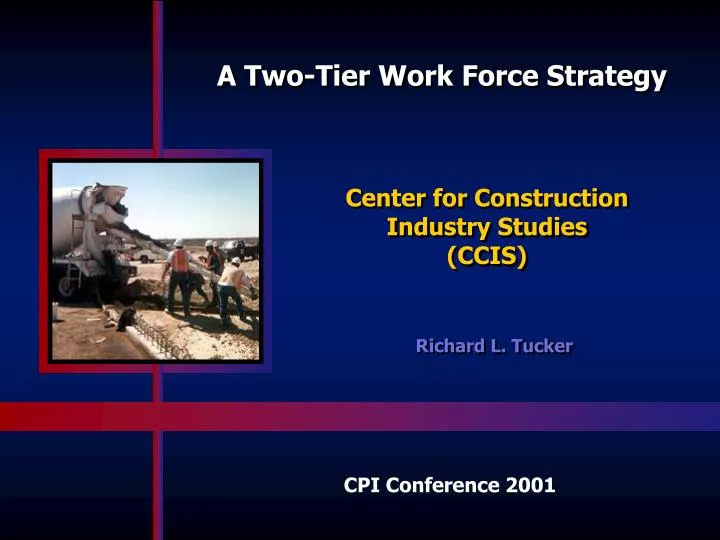a two tier work force strategy