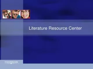 Literature Resource Center