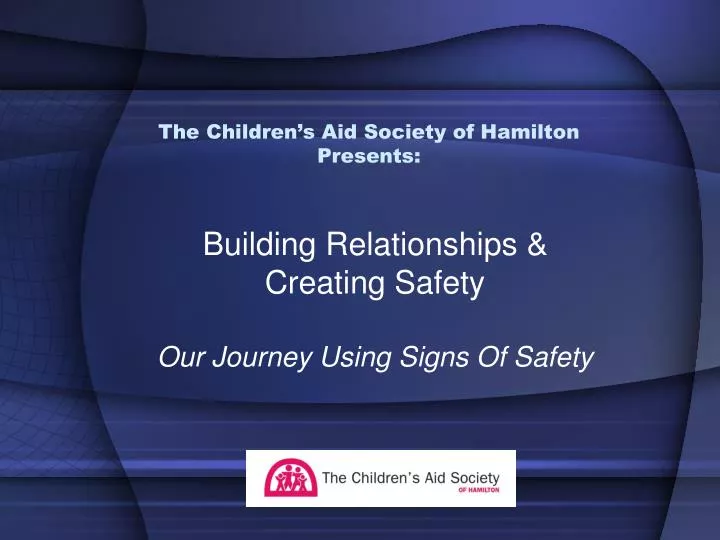 the children s aid society of hamilton presents
