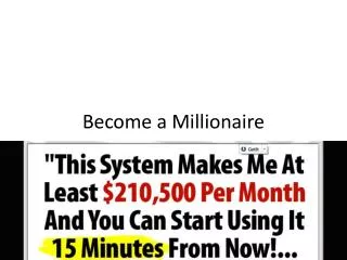 become a millionaire