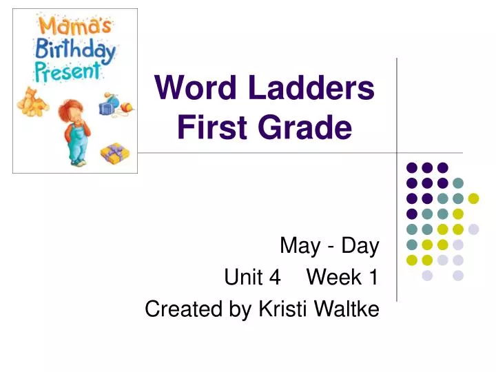 word ladders first grade