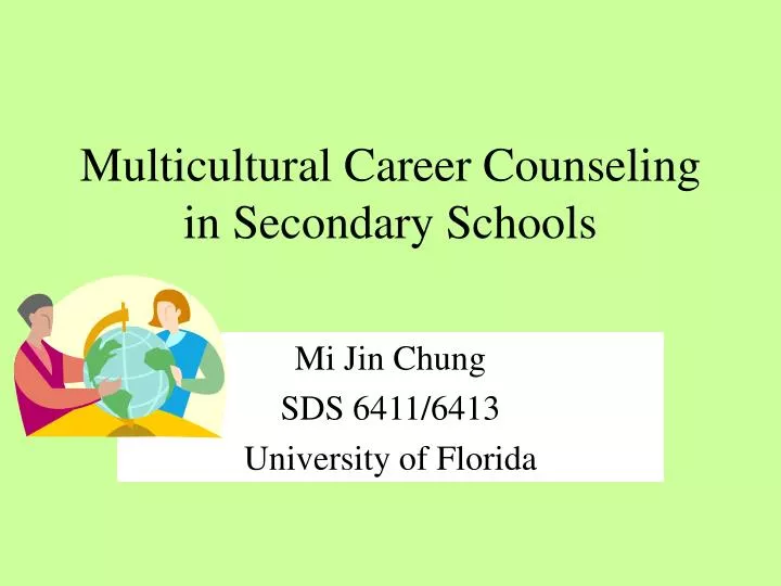 multicultural career counseling in secondary schools