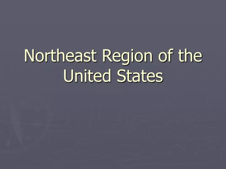 northeast region of the united states