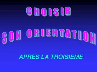 apres la troisieme