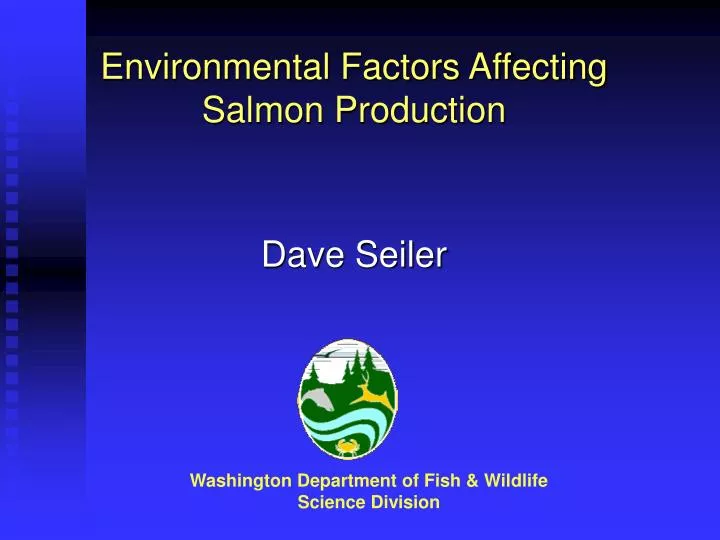 environmental factors affecting salmon production