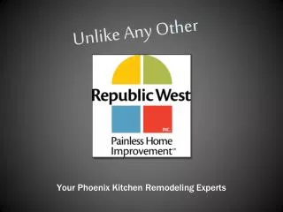 Phoenix Kitchen Remodeling - Republic West