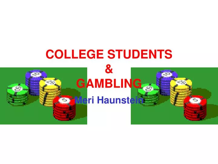 college students gambling