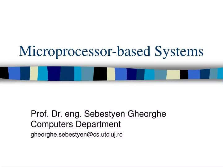 microprocessor based systems