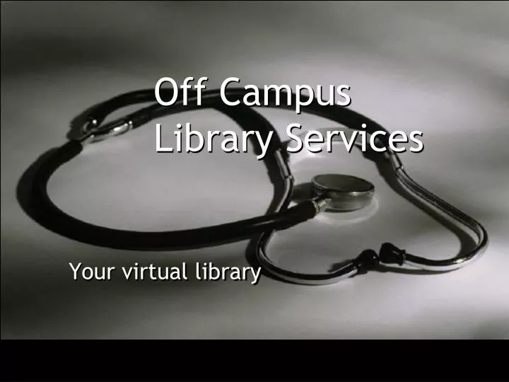 off campus library services