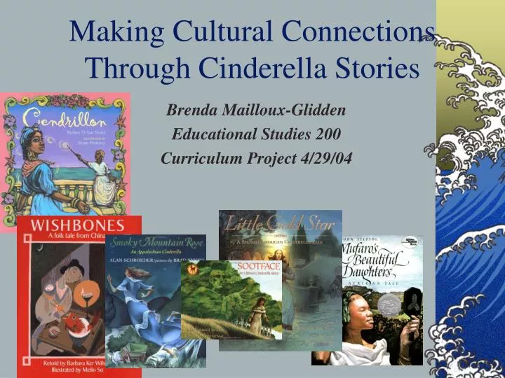 making cultural connections through cinderella stories