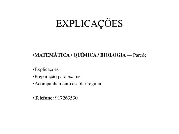 explica es