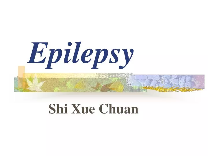 epilepsy