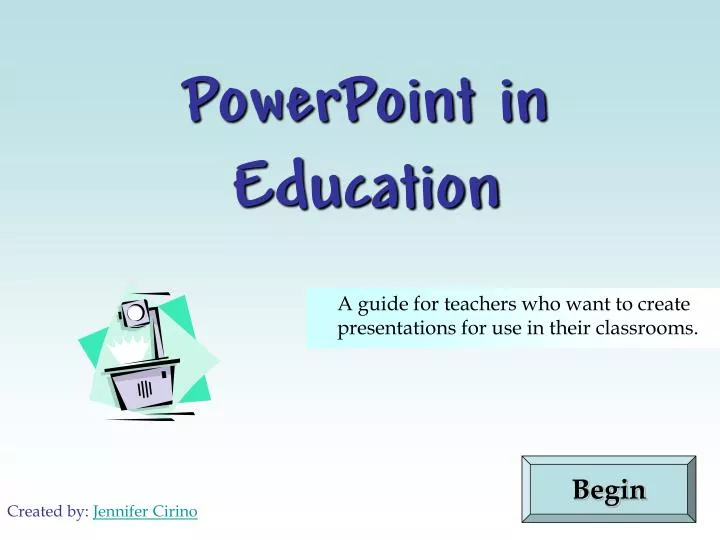 powerpoint in education