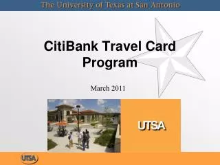 CitiBank Travel Card Program