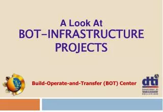 A Look At BOT-INFRASTRUCTURE PROJECTS