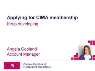 Applying for CIMA membership