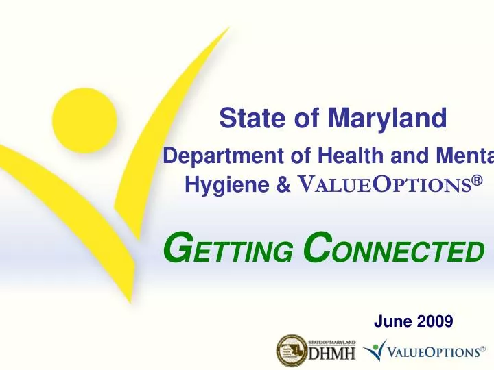state of maryland department of health and mental hygiene v alue o ptions