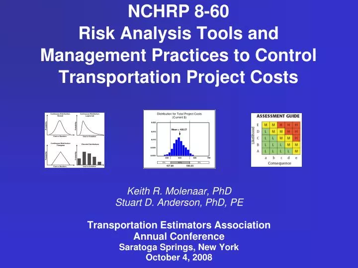 nchrp 8 60 risk analysis tools and management practices to control transportation project costs