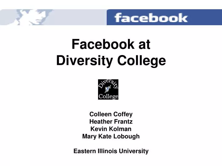 facebook at diversity college
