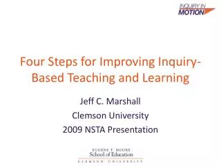 Four Steps for Improving Inquiry-Based Teaching and Learning