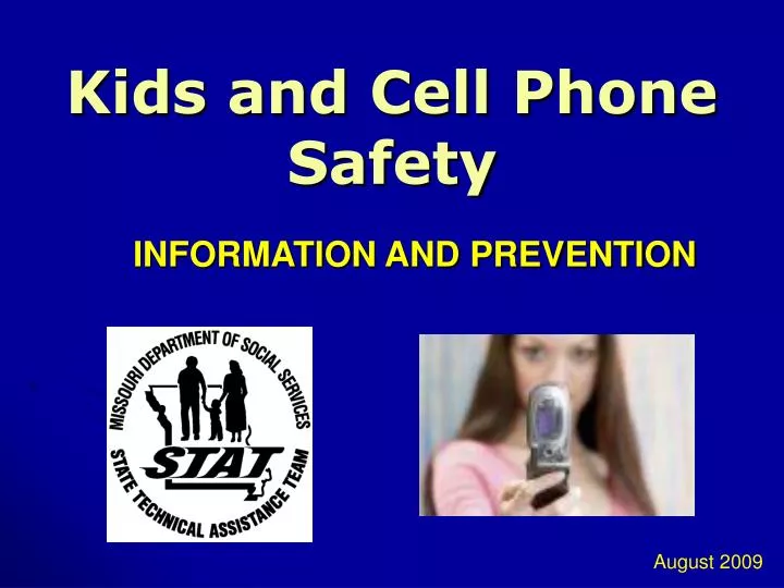 kids and cell phone safety