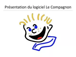 pr sentation du logiciel le compagnon