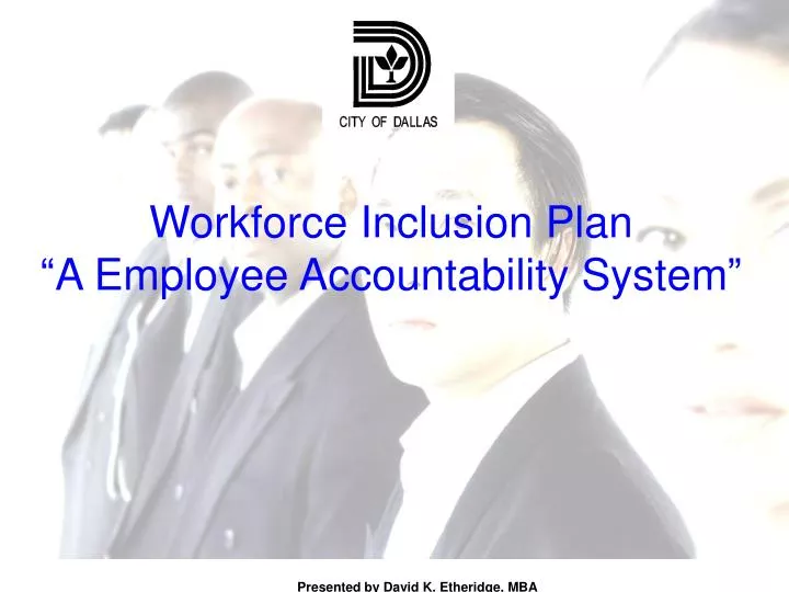 workforce inclusion plan a employee accountability system