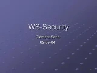 WS-Security