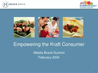Empowering the Kraft Consumer