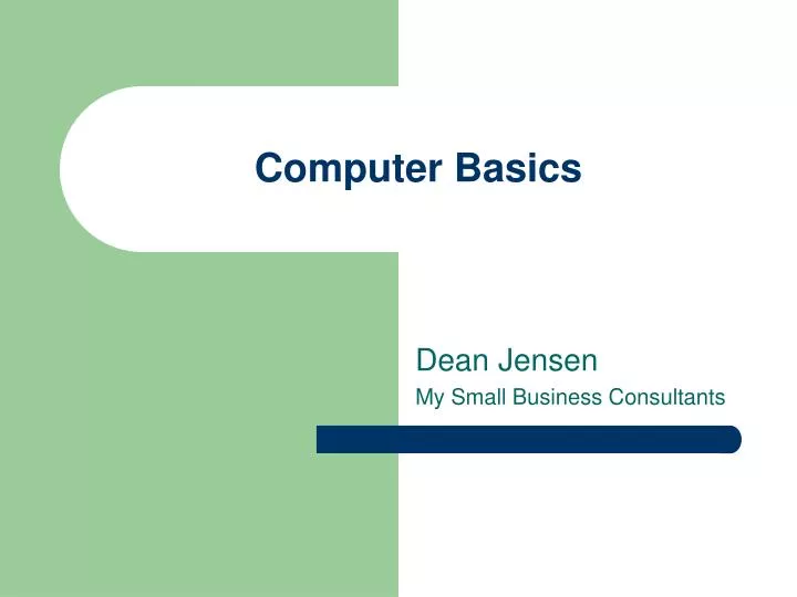 computer basics