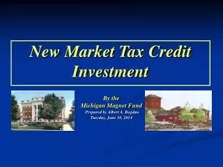 New Market Tax Credit Investment